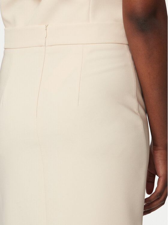 Rinascimento Rinascimento Bleistiftrock CFC0128271003 Beige Slim Fit