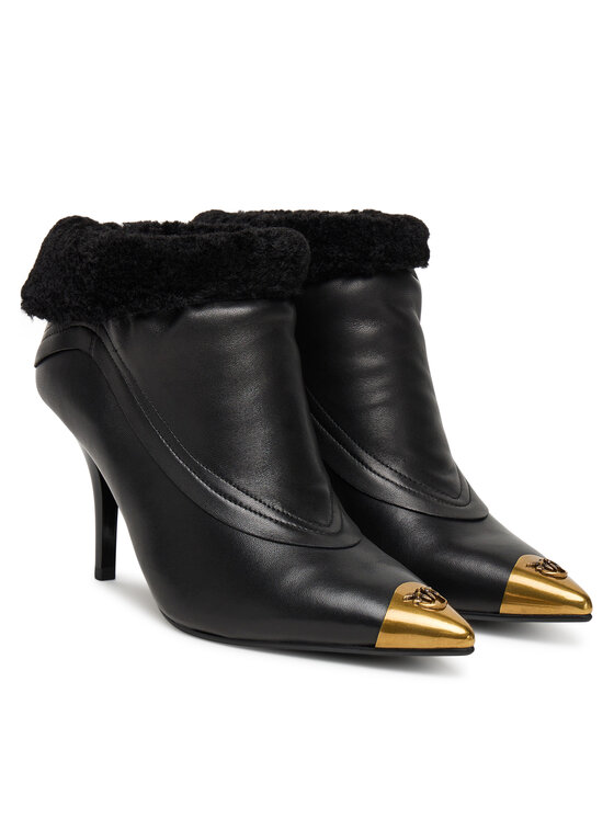 PINKO PINKO Bokacsizma Lucy 25 SD0421 P093 Fekete