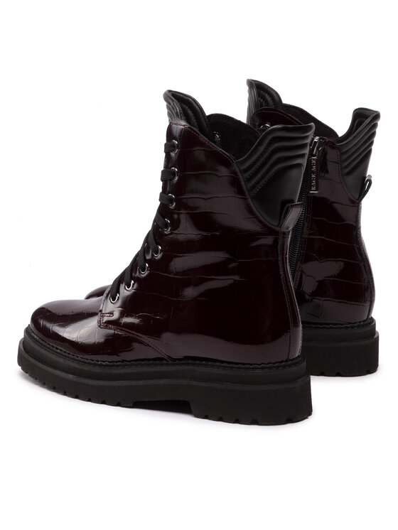 Rage Age Rage Age Schnürstiefeletten RA-16-06-000414 Dunkelrot