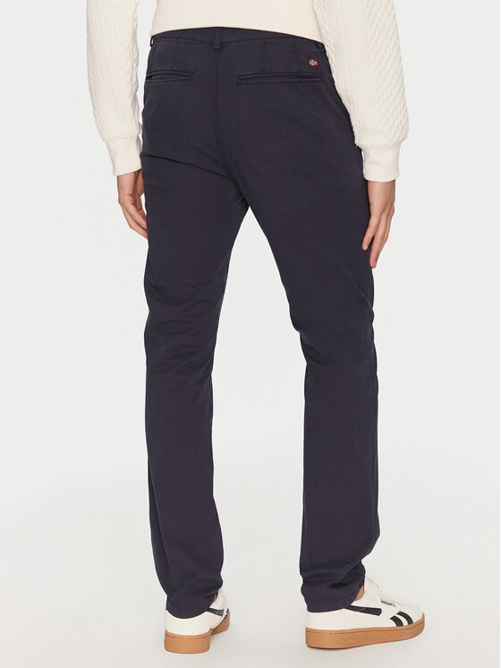 Napapijri Napapijri Chinosy M-Puyo NP0A4H98 Granatowy Slim Fit