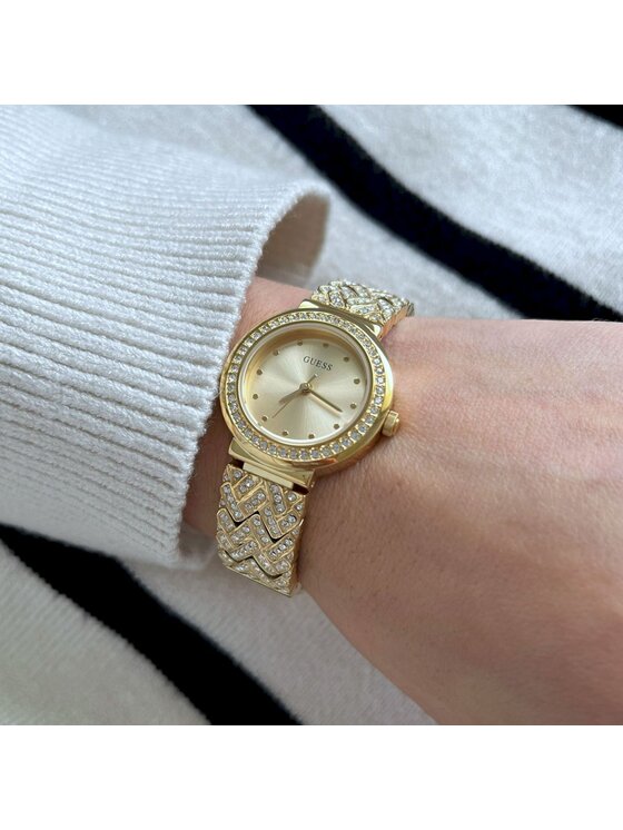 Guess Guess Hodinky GW0476L2 Zlatá