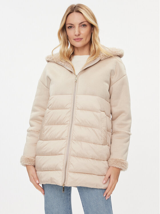 Marella Zimné bundy Prater 2334560537200 Béžová Regular Fit