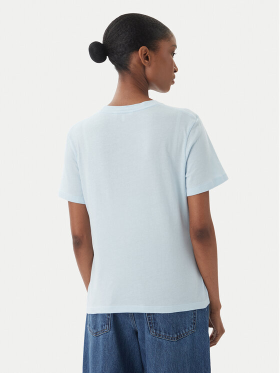 Tommy Hilfiger Tommy Hilfiger T-krekls WW0WW40276 Gaiši zila Regular Fit