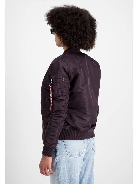 Alpha Industries Alpha Industries Kurtka bomber MA-1 VF 59 Bomber Jacket Women Fioletowy Slim Fit