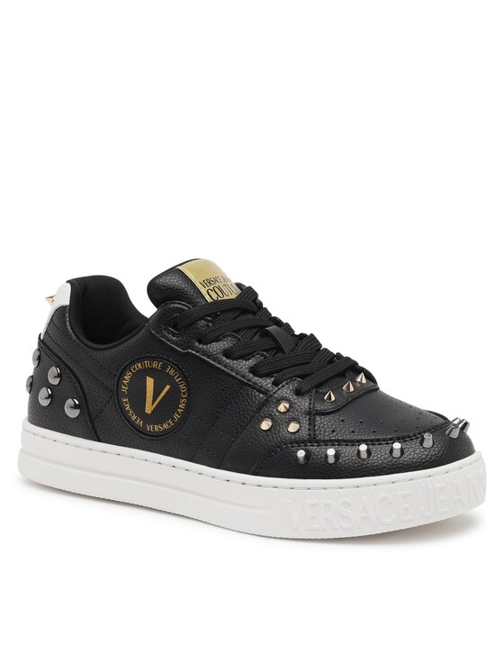 Versace Jeans Couture Versace Jeans Couture Sneakersy 75VA3SKC Černá