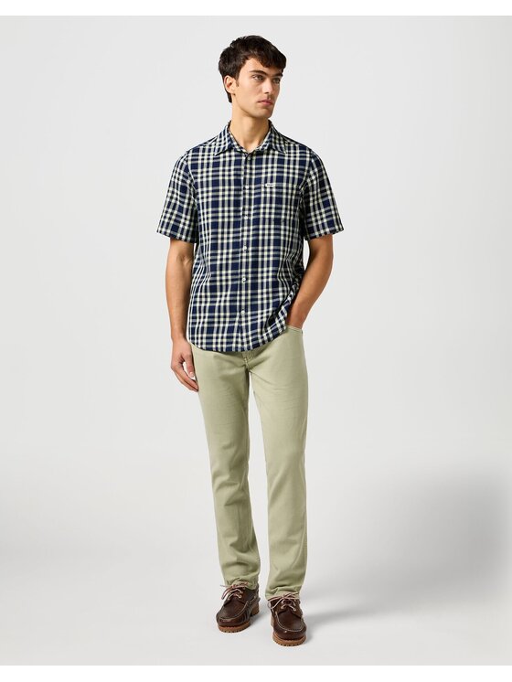 Wrangler Wrangler Camicia SS 1 PKT SHIRT Multicolore Regular Fit