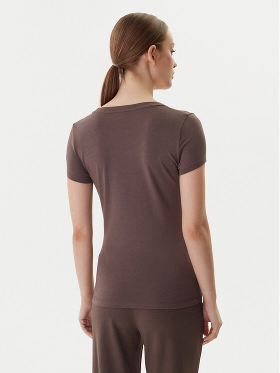 EA7 Emporio Armani EA7 Emporio Armani Футболка 8NTT65 TJDQZ U6063 Коричневий Slim Fit