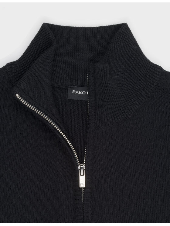 Pako Lorente Pako Lorente Sweter P26WF-2X-027 Czarny Straight Fit