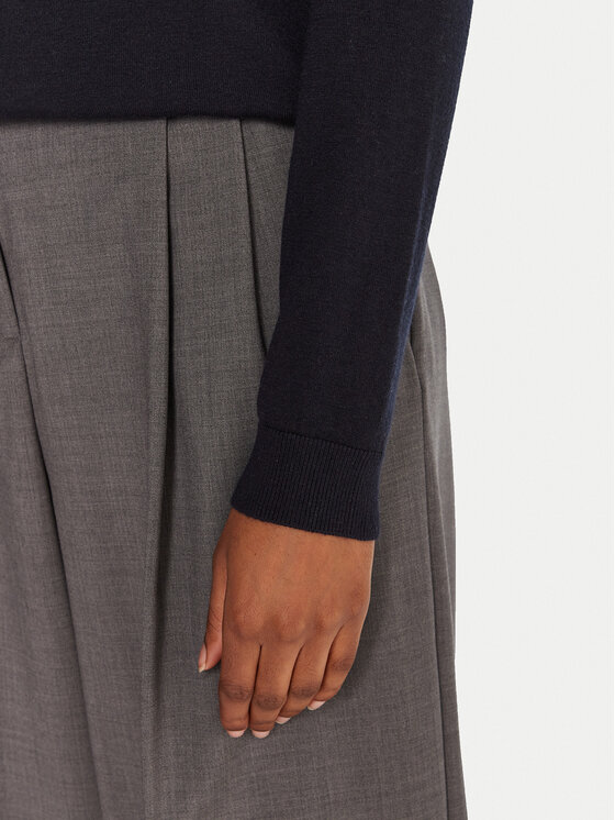 Weekend Max Mara Weekend Max Mara Dolcevita Kiku 2525366012 Blu scuro Regular Fit