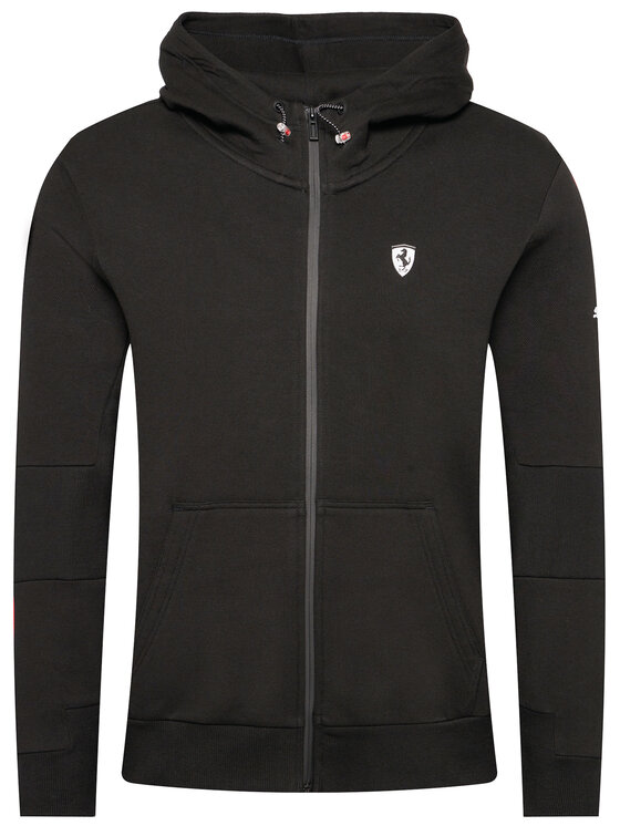 Puma Puma Μπλούζα Scuderia Ferrari Style 597925 Μαύρο Regular Fit