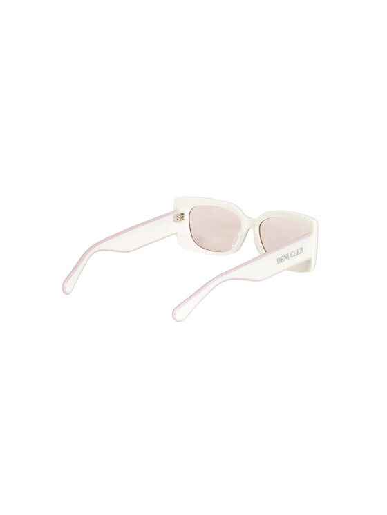 Deni Cler Milano Deni Cler Milano Okulary przeciwsłoneczne T-DC-P004-E2-34-13-1 Biały