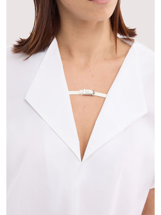 Trussardi Trussardi Camicia D453A000395N001 Bianco Over Fit