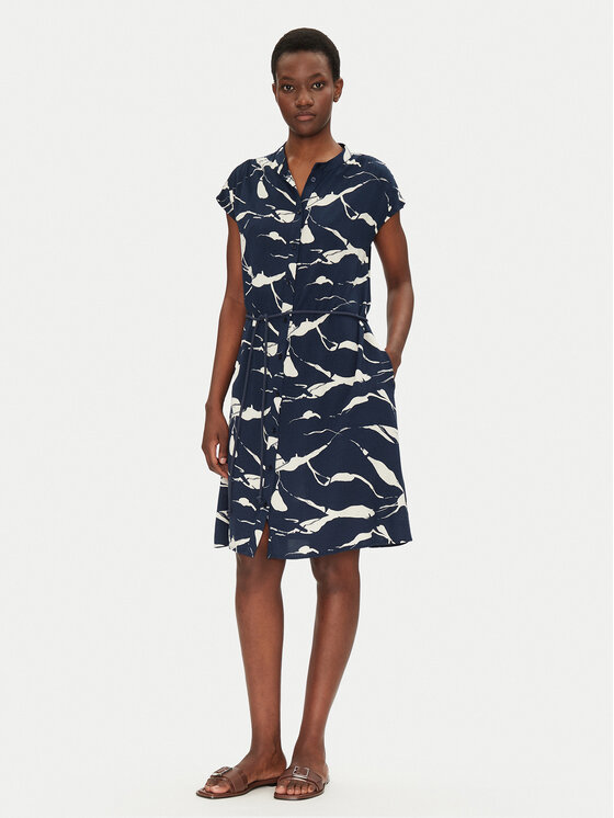 Fransa Fransa Rochie de zi 20615541 Bleumarin Regular Fit
