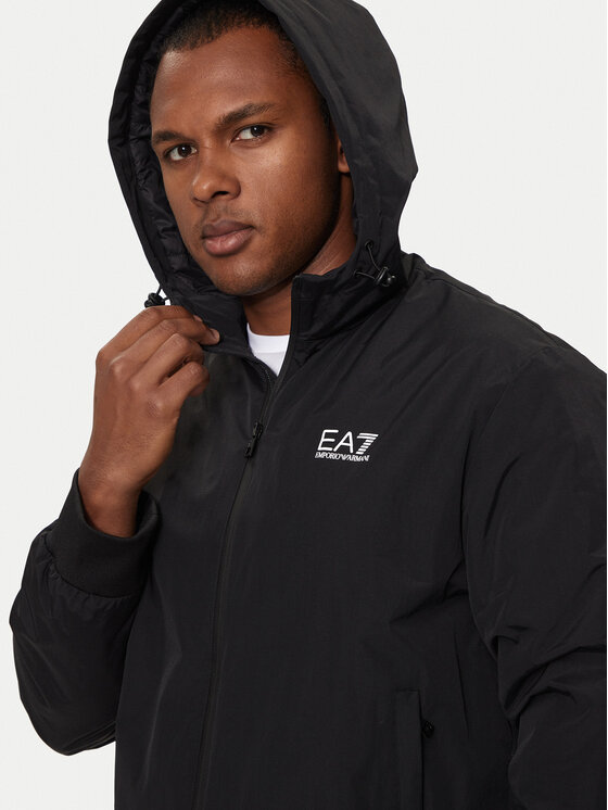 EA7 Emporio Armani EA7 Emporio Armani Kevad-sügis jope 8NPB21 PNFZZ 1200 Must Regular Fit