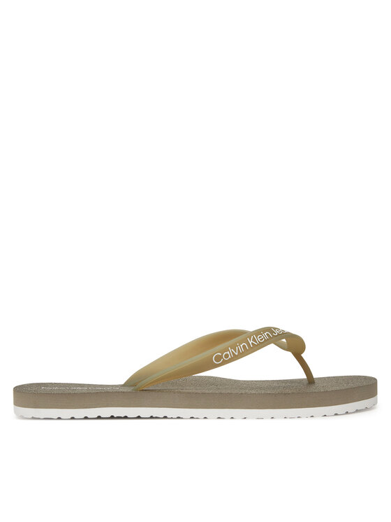 Calvin Klein Jeans Calvin Klein Jeans Japonki Thong+ Tpu YM0YM01265 Brązowy
