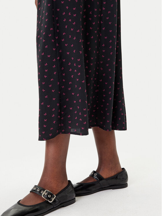 ONLY ONLY Φούστα maxi Nova 15357477 Μαύρο Regular Fit