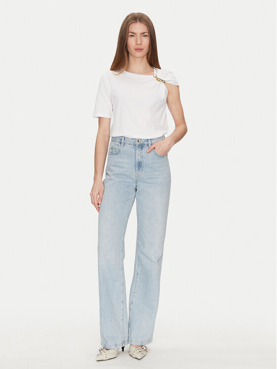 TWINSET TWINSET T-Shirt 251TP2640 Biały Regular Fit