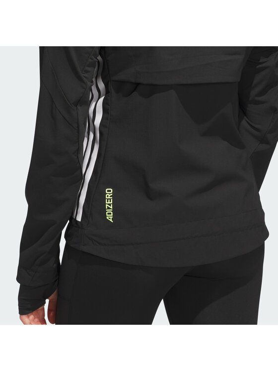 adidas adidas Kurtka do biegania 142633 Czarny Slim Fit