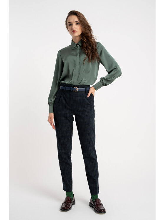 CLICK CLICK Πουκάμισο 10-6952 Πράσινο Regular Fit