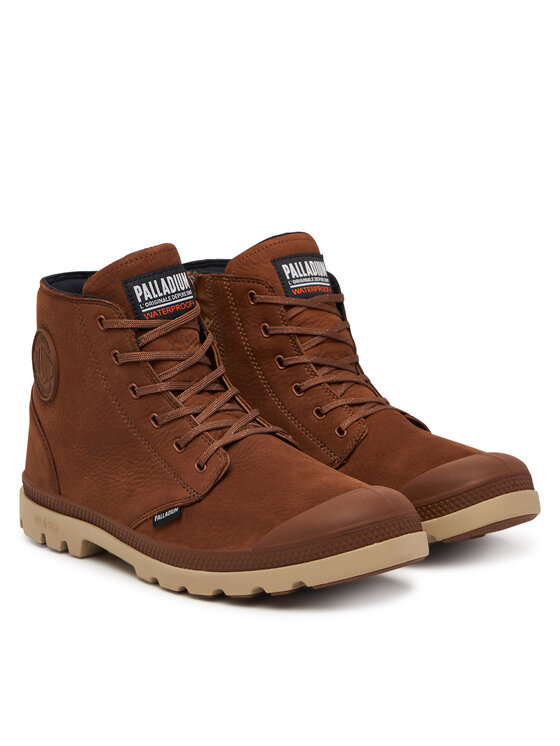 Palladium Palladium Черевики туристичні Pampa Lite+ Zip Wp+ 79577-210-M Коричневий