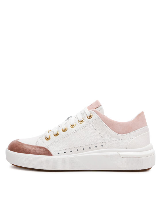 Geox Geox Sneakersy D Dalyla D36QFA 04622 C1Z8W Biela