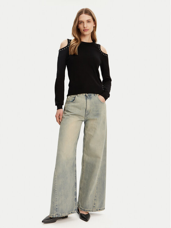 ONLY ONLY Πουλόβερ Gila 15339512 Μαύρο Regular Fit