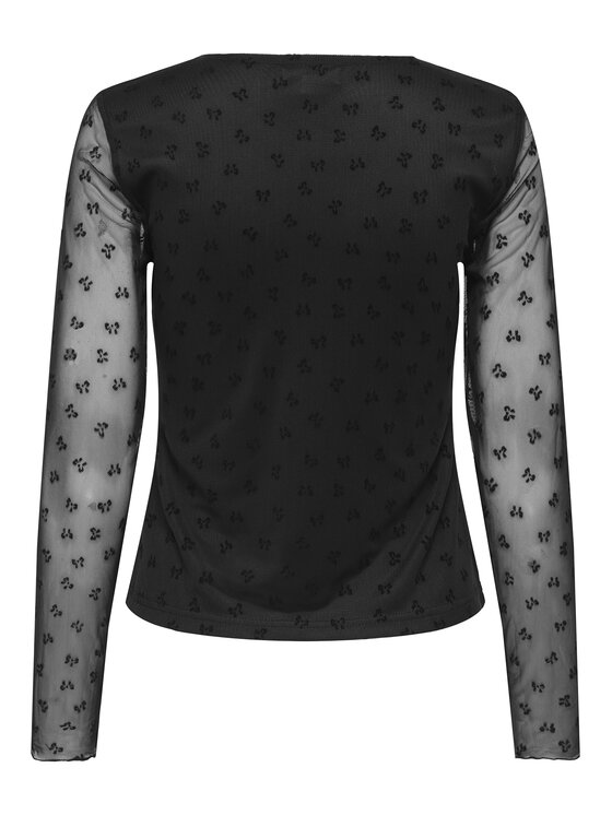 ONLY ONLY Bluză Siena 15362924 Negru Regular Fit