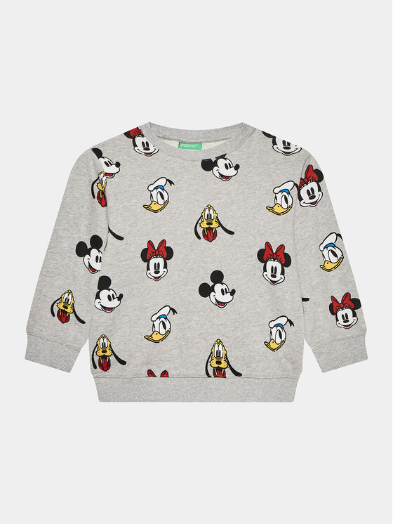United Colors Of Benetton United Colors Of Benetton Суитшърт 3E4ZG10C8 Сив Regular Fit