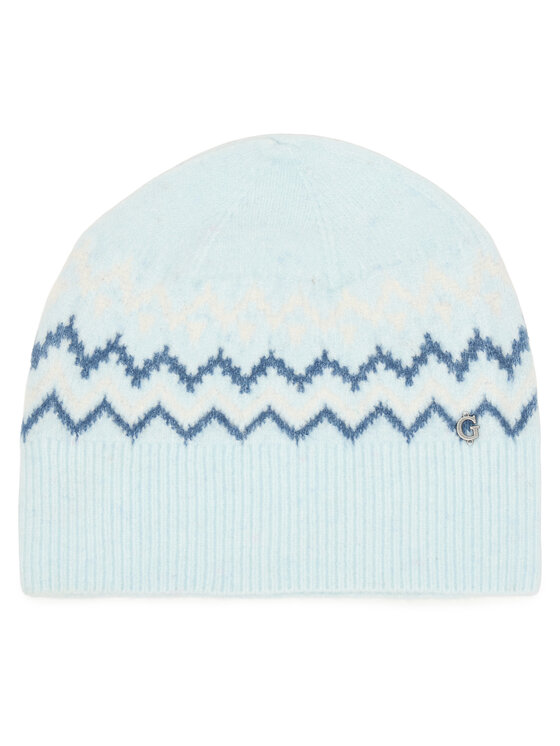 Guess Guess Σετ Κασκόλ και Σκούφος W5PZ18 Z3LQ0 Μπλε Regular Fit