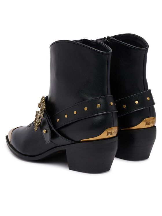 Just Cavalli Just Cavalli Cowboystiefel 81RA3S56 ZPC30 Schwarz