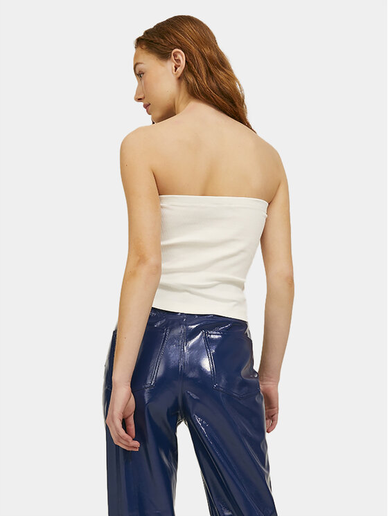 JJXX JJXX Top Fiona 12234188 Valge Slim Fit