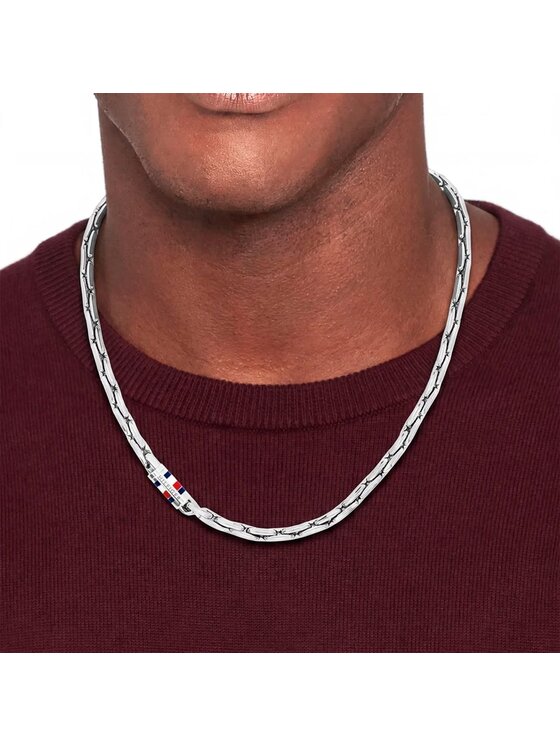 Tommy Hilfiger Tommy Hilfiger Naszyjnik 2790745 Srebrny