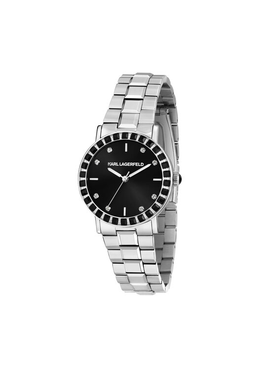KARL LAGERFELD KARL LAGERFELD Hodinky R0553100510 Stříbrná