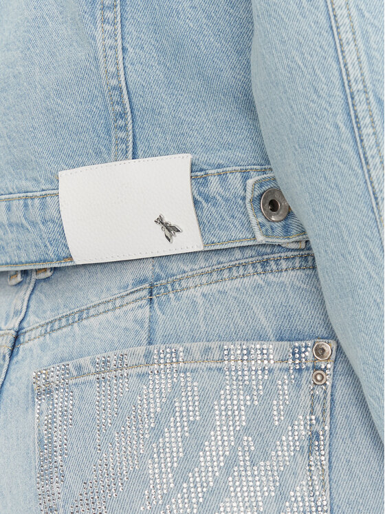 Patrizia Pepe Patrizia Pepe Giacca di jeans 8O0170/D1WZB-CA49 Blu Regular Fit