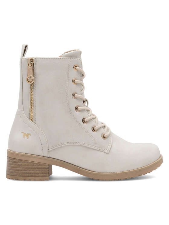 Mustang Mustang Botine 1402-502 Alb