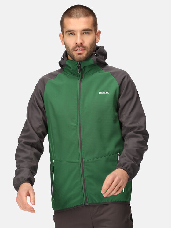 Regatta Jakna Softshell Arec III RML218 Zelena Regular Fit