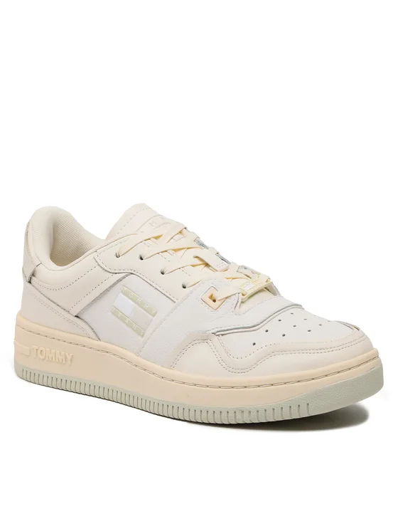 Tommy Jeans Sneakers Basket Cupsole EM0EM01194 Écru