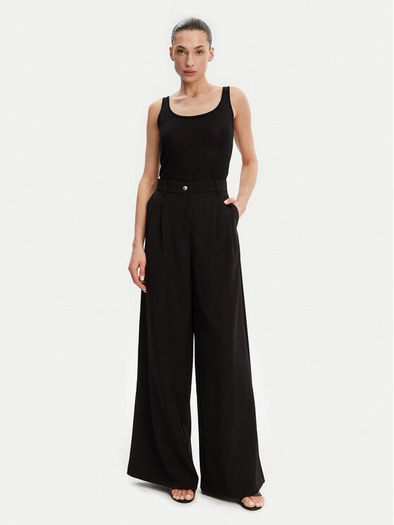 Guess Guess топ W5GR16 Z3E22 Черен Regular Fit