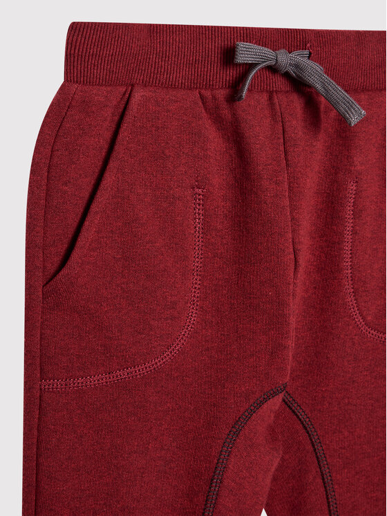 United Colors Of Benetton United Colors Of Benetton Teplákové kalhoty 3J73I0493 Bordó Regular Fit