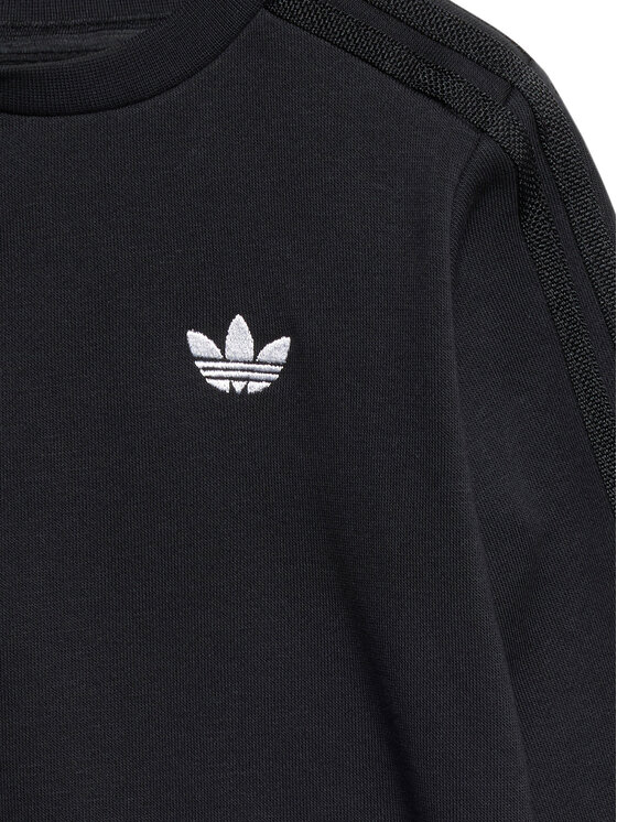 adidas adidas Trenerka Denim Crew JY3545 Crna Regular Fit