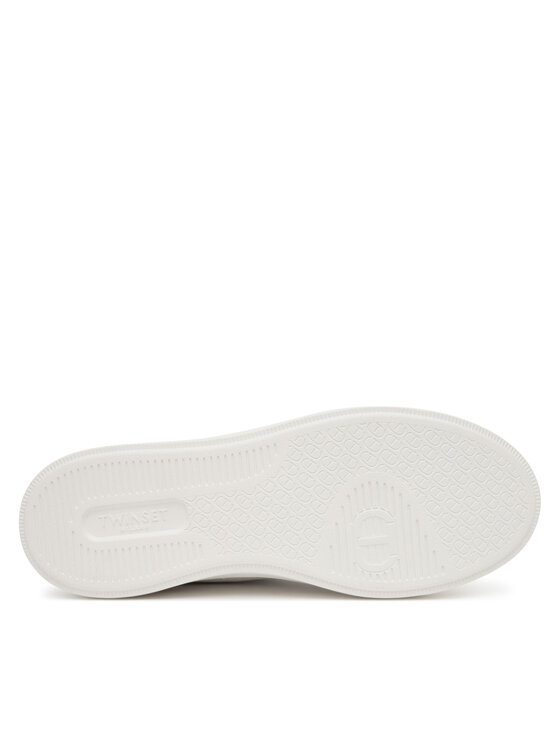 TWINSET TWINSET Sneakersy 252TCP020 Biały