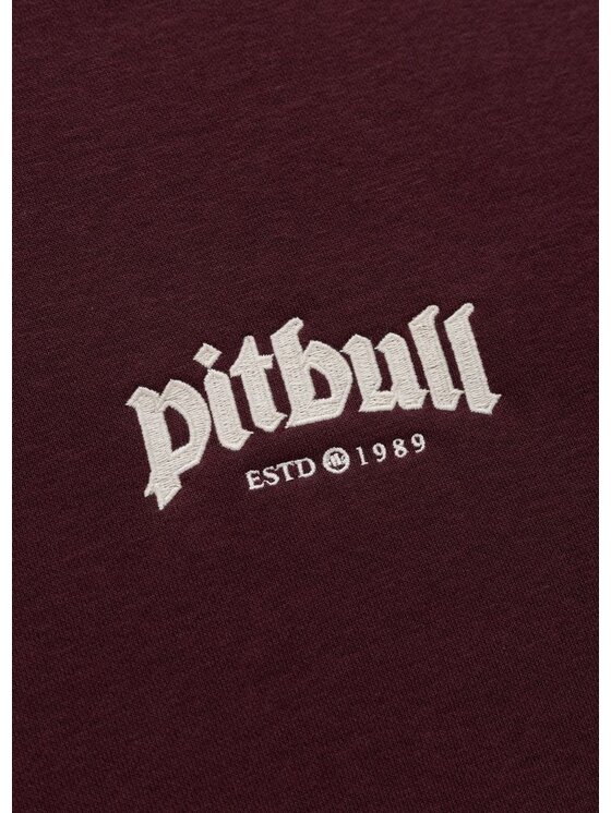 PITBULL PITBULL Bluza TAYLOR SMALL Czerwony Regular Fit