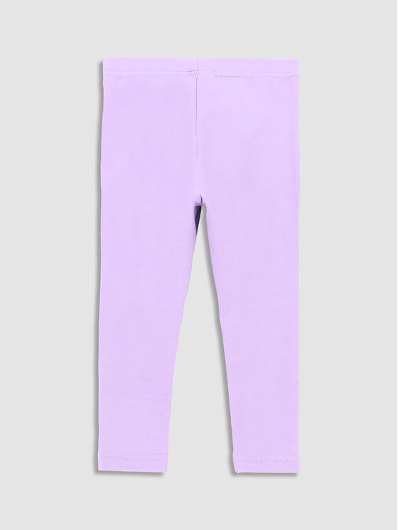 Coccodrillo Coccodrillo Legginsy WC3122104RPN Fioletowy Slim Fit