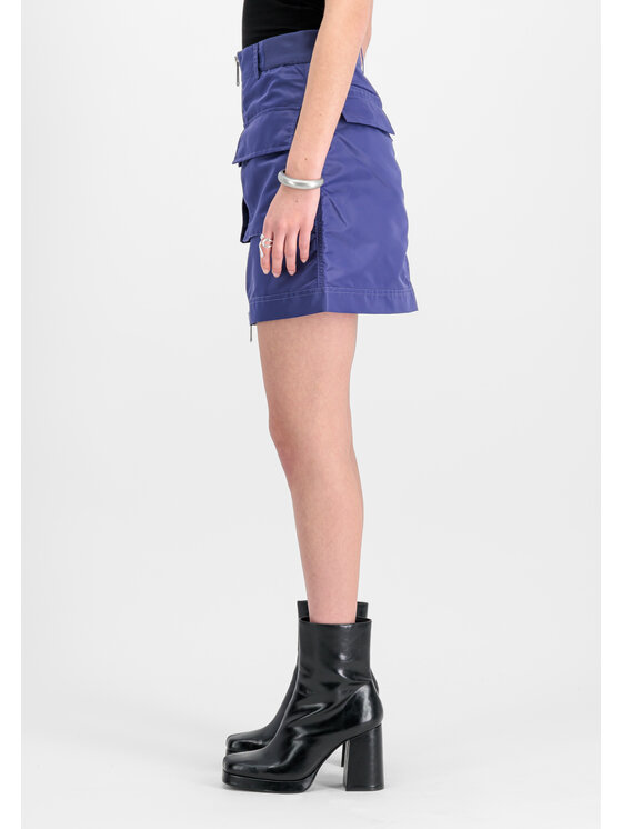 Alpha Industries Alpha Industries Spódnica midi Utility Mini Skirt Women Fioletowy Slim Fit