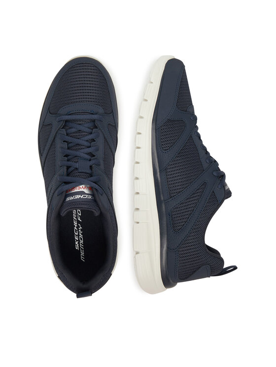 Skechers Skechers Sneakersy BURNS 8790117 NVRD Granatowy