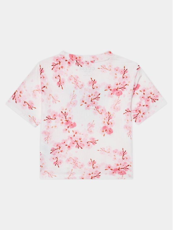 Guess Guess T-Shirt J4RI06 K6YW3 Růžová Boxy Fit