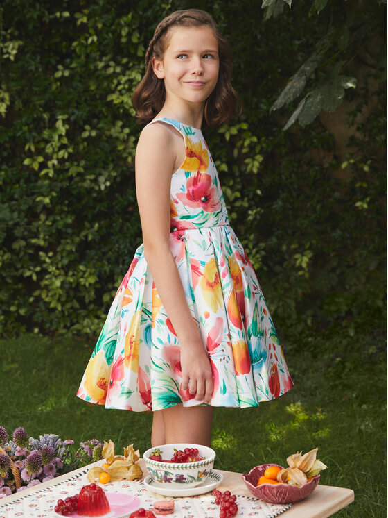 abel & lula robe habillã©e 5064 multicolore regular fit