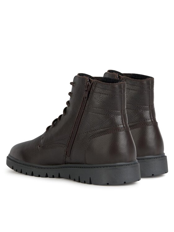 Geox Geox Šnurovacia obuv U Ghiacciaio U36DGD 00046 C6009 Hnedá