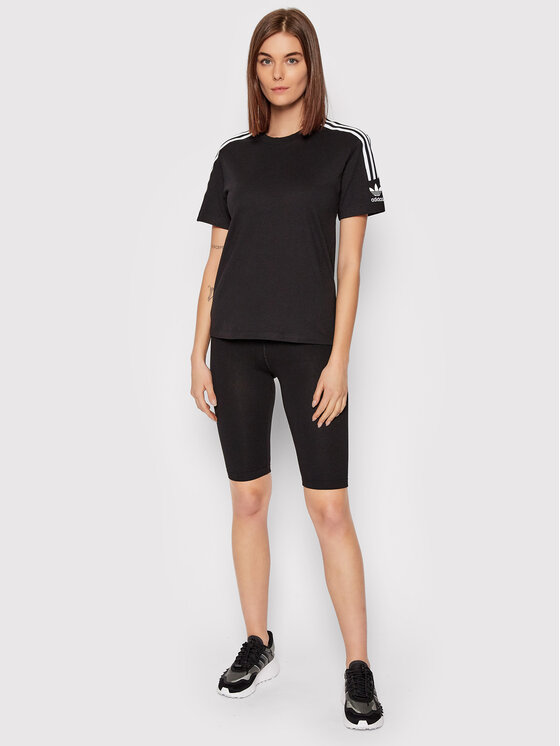 adidas T-Shirt Tight Tee HF7457 Czarny Regular Fit | Modivo.pl
