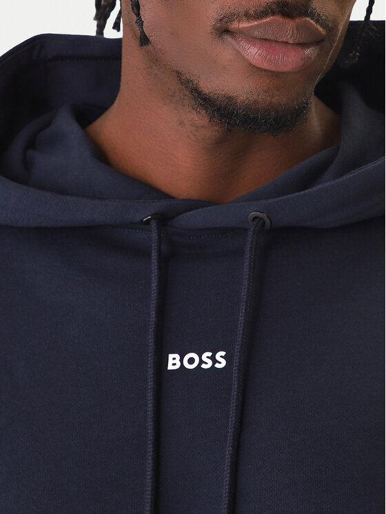 BOSS BOSS Spordidressid Wesmallhood 50541065 Tumesinine Regular Fit